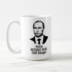 PERSONALIZED VLADIMIR PUTIN COFFEE MUG