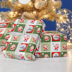 Personalized Volleyball Christmas Wrapping Paper