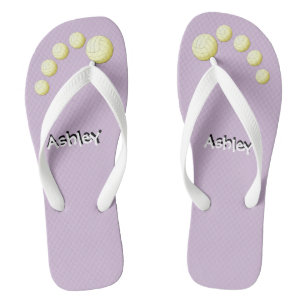 Personalized Volleyball Flip Flops