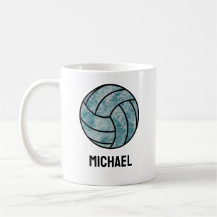 Personalized Volleyball,Gift For Volleyball Player Coffee Mug