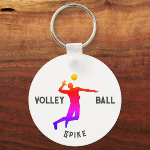 Personalized Volleyball Giveaway For Boys & Girls Keychain