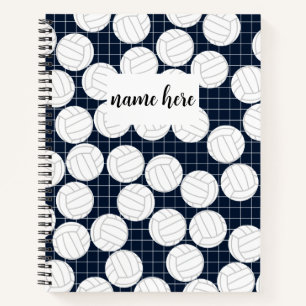 Personalized Volleyball Notebook