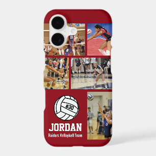 Personalized Volleyball Photo College Name Team #