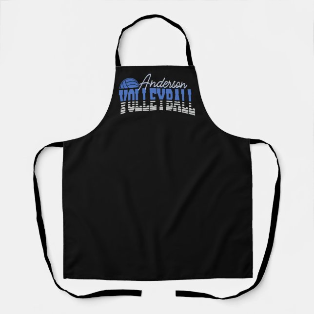 Personalized Volleyball Player ADD NAME Team Champ Apron (Front)