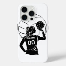 Personalized Volleyball Player Custom Name, Number