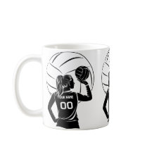 Personalized Volleyball Player Custom Name, Number