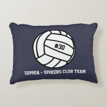 Personalized Volleyball Team, Player Name & Number