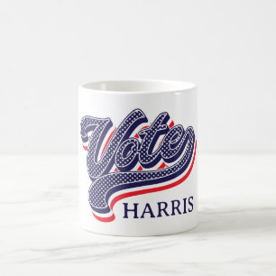Personalized Vote Election Stars and Stripes  Coffee Mug