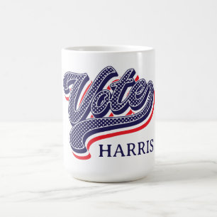 Personalized Vote Election Stars and Stripes Magic Mug