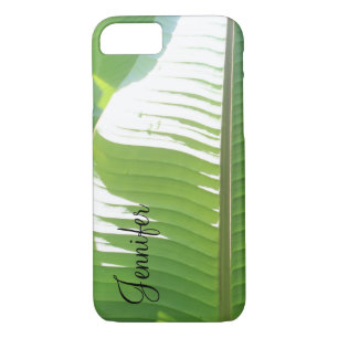 Personalized w/ Photo of Banana Leaves & Sunlight Case-Mate iPhone Case