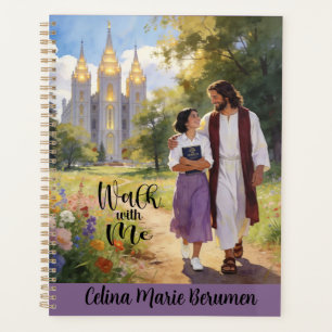 Personalized 'Walk with Me' Christian LDS Planner
