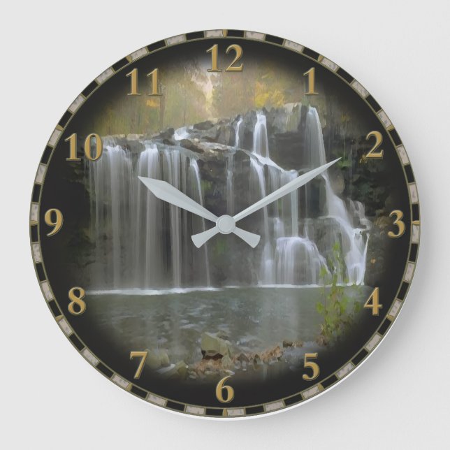 Personalized Wall Clock | Modern Home Decor Clock (Front)