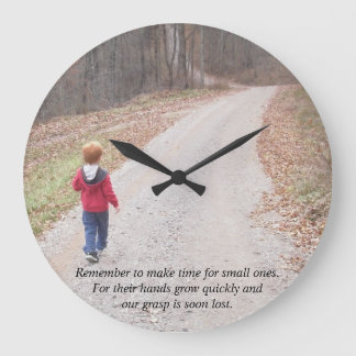 Personalized Wall clock with your photos and text