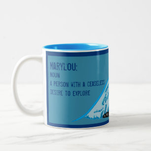 Personalized Wanderlust mug