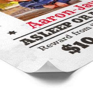 Personalized Wanted Poster | Wanted Birthday Sign