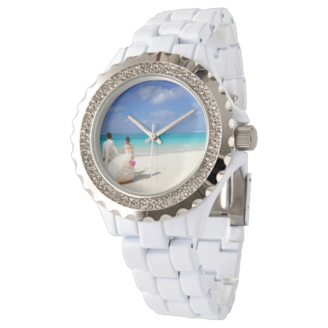Personalized Watches Picture Photo Watches for Her (Angled)