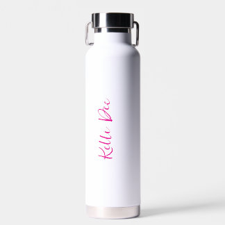 Personalized water bottle