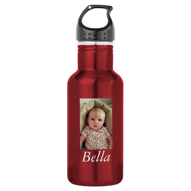 Personalized Water Bottle, Add Your Picture!  532 Ml Water Bottle (Front)