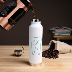 Personalized water bottle for dentist