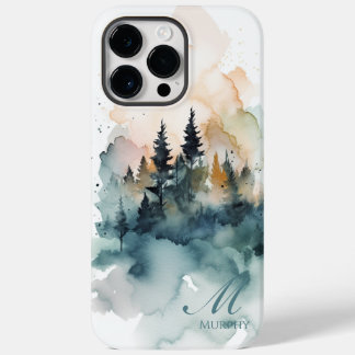 Personalized Watercolor Abstract Art iPhone Case