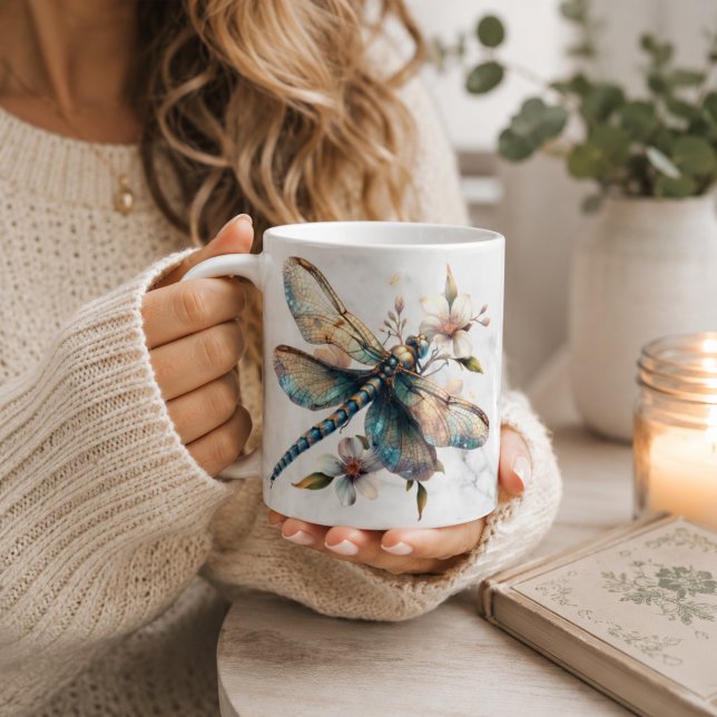  Personalized Watercolor Dragonfly Mug  (Creator Uploaded)