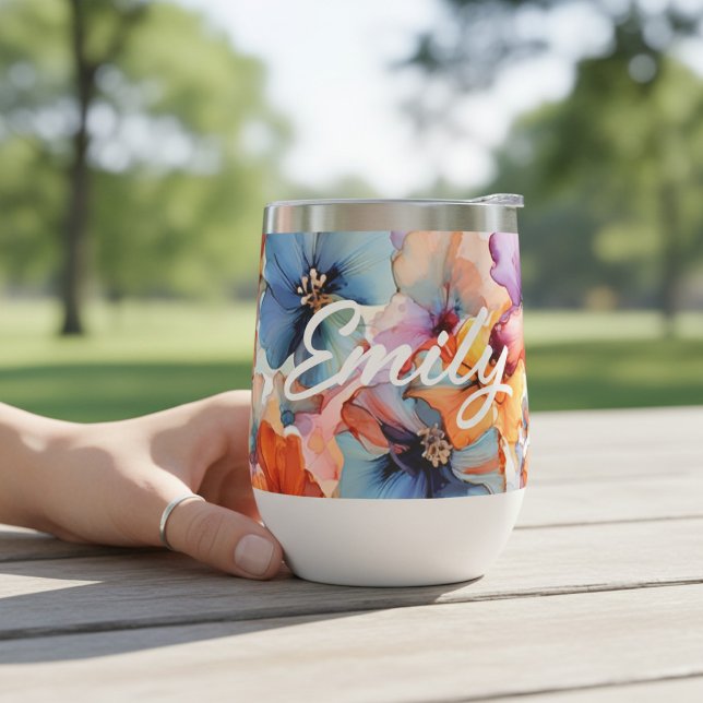 Personalized Watercolor Floral Name Gift (Creator Uploaded)