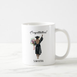 Personalized Watercolor Graduation (7) Coffee Mug