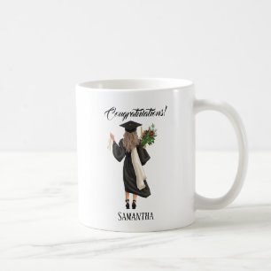 Personalized Watercolor Graduation (9) Coffee Mug