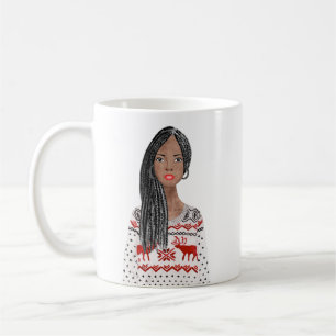 Personalized Watercolor Image Christmas Mug