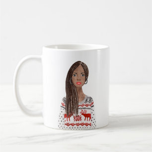 Personalized Watercolor Image Christmas Mug