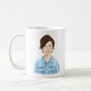 Personalized Watercolor Image Mug
