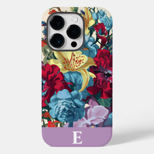 Personalized Watercolor Monogram Floral Delight Case-Mate iPhone 14 Pro Case