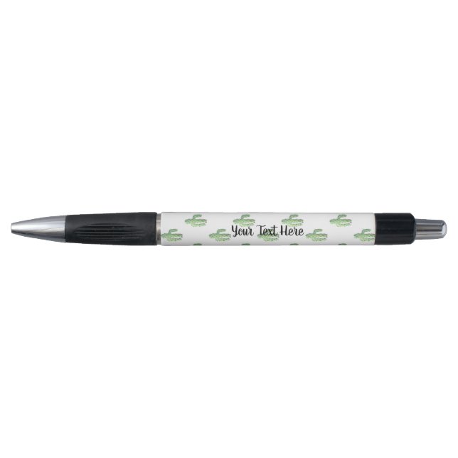 Personalized Watercolor Saguaro Cactus Pen (Front)