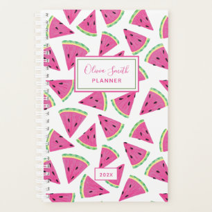Personalized Watermelon pattern Planner