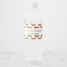 Personalized Watermelon Pattern Summer Party