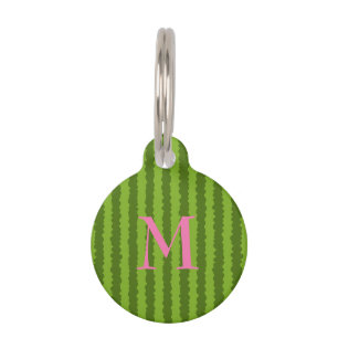 Personalized Watermelon Pet Tag