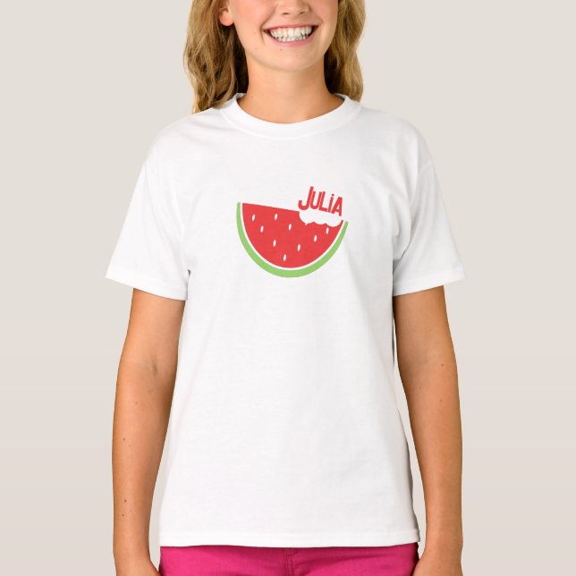 Personalized Watermelon Summer T-Shirt (Front)