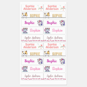 Personalized Waterproof Name Labels For Kids
