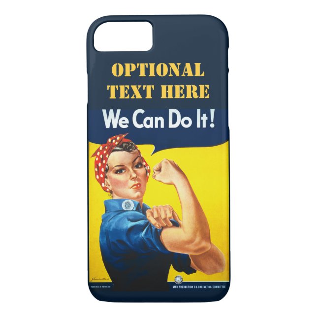 Personalized We can do it Case-Mate iPhone Case (Back)