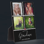 Personalized We Love You Nana Best Grandma Gift Plaque<br><div class="desc">Personalized We Love You Nana Best Grandma Gift</div>