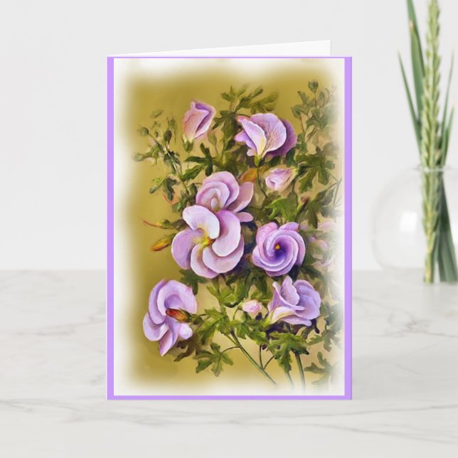 Personalized Wedding Anniversary Wife GreetingCard Card (Front)