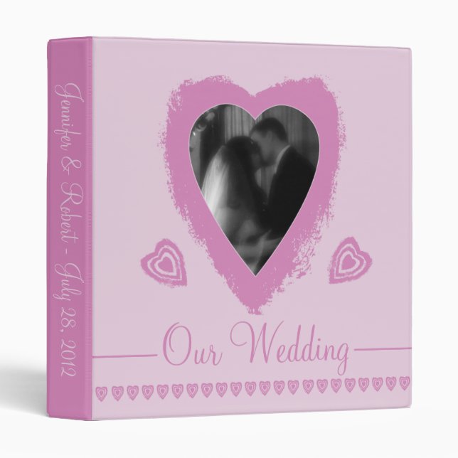 Personalized Wedding Binder (Front/Spine)