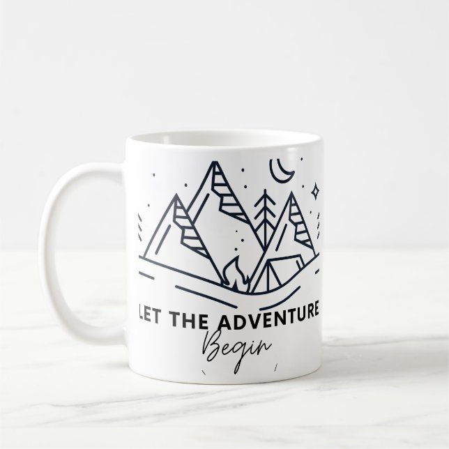 Personalized Wedding Camping Mug,gifts Coffee Mug (Left)