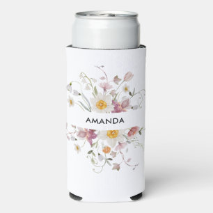 Personalized Wedding  Can Cooler