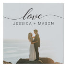 Personalized Wedding Canvas Art