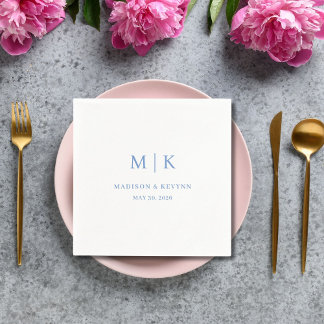 Personalized Wedding Cocktail Napkins