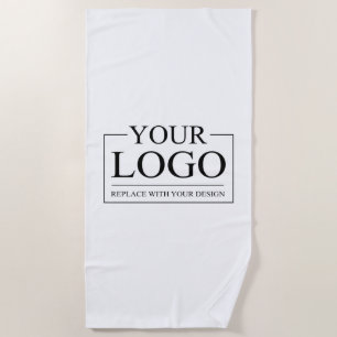 Personalized Wedding Custom Idea Add Logo Beach Towel