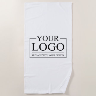 Personalized Wedding Custom Idea Add Logo Beach Towel