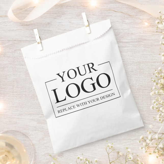 Personalized Wedding Custom Idea Add Logo Favour Bag (Clipped)