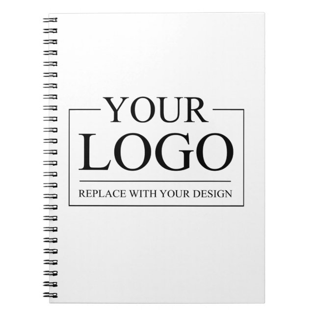 Personalized Wedding Custom Idea Add Logo Notebook (Front)